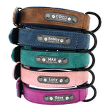 Custom Collars Leather Personalized